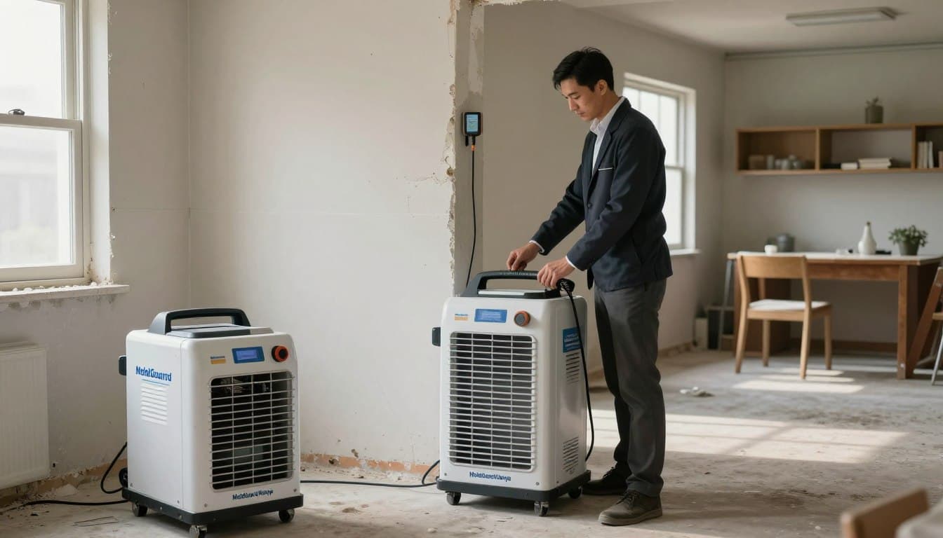 structural drying and dehumidification